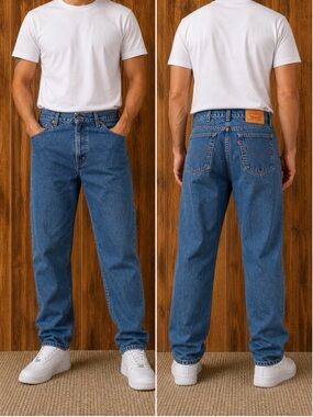 Vintage Levi’s 550 Jeans 36x32 Relaxed Fit Tapered Made in Canada 90s